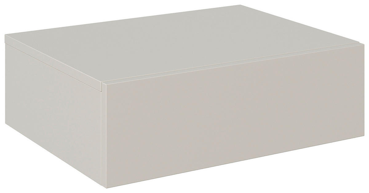 NACHTSCHRANK 50/16/40 cm  - Kaschmir, Design, Holzwerkstoff (50/16/40cm) - Hom`in