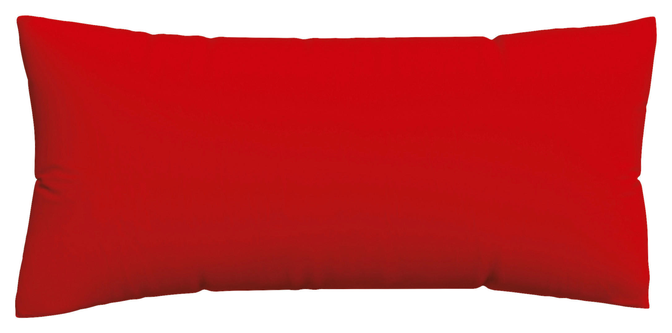 KOPFKISSENBEZUG WOVEN SATIN 40/80 cm  - Dunkelrot, Basics, Textil (40/80cm) - Schlafgut