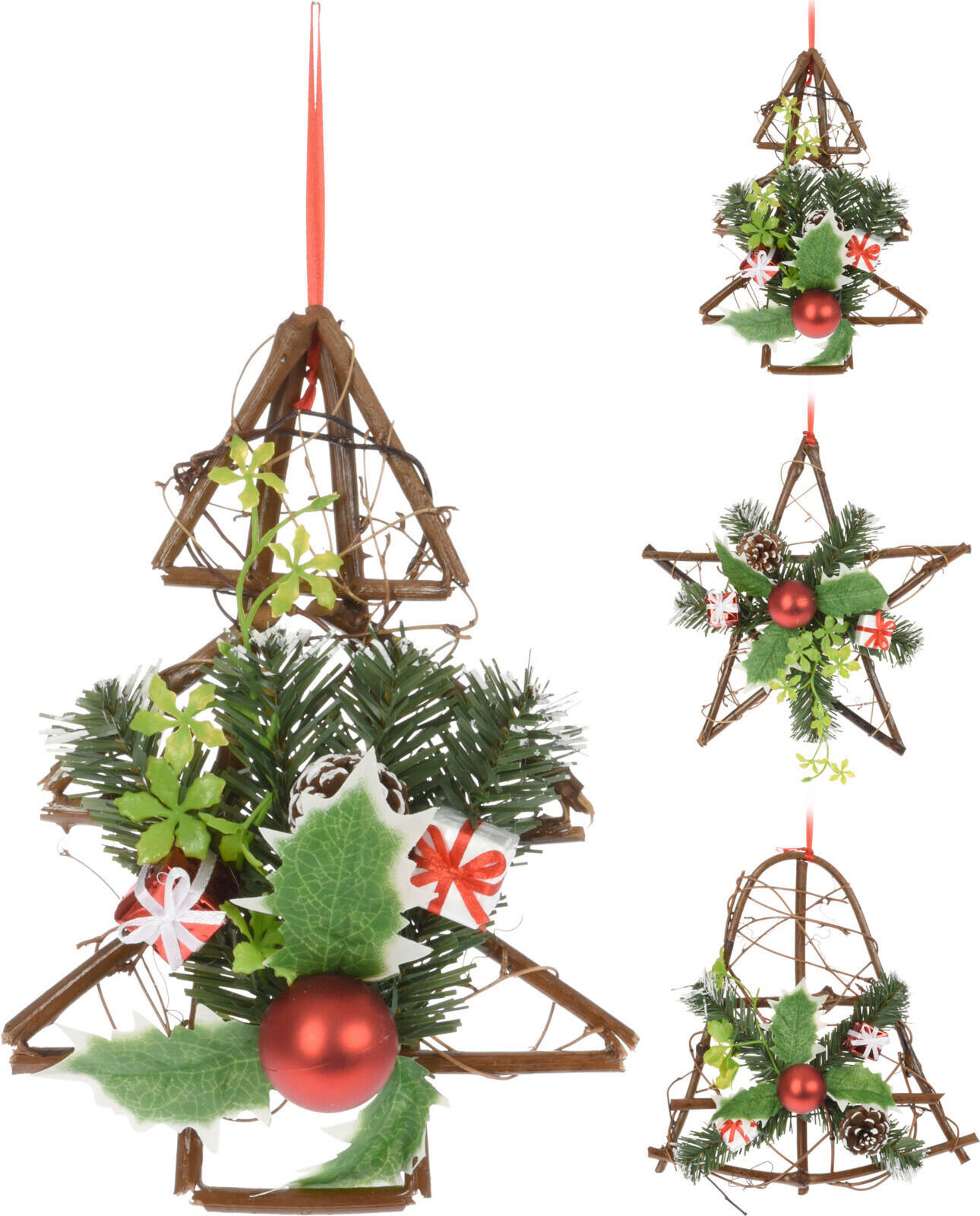 Decorațiune Xmassale - Basics, plastic (25/24/8cm)