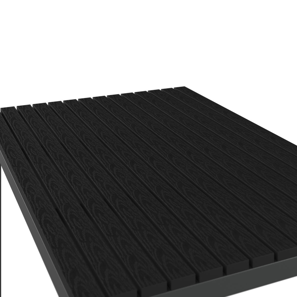 OUTDOORKÜCHE - Anthrazit, Modern, Kunststoff/Metall (90/84/61,5cm) - Ambia Garden