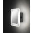 LED-WANDLEUCHTE - Chromfarben, Design, Kunststoff/Metall (17,5/6,5/17,5cm) LED-WANDLEUCHTE - Chromfarben, Design, Kunststoff/Metall (17,5/6,5/17,5cm)