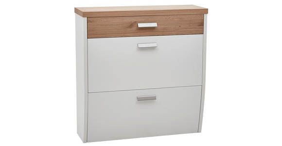 GARDEROBE 5-teilig in 290/200/32 cm - Eichefarben/Weiß, Design, Holz/Holzwerkstoff (290/200/32cm) - Dieter Knoll