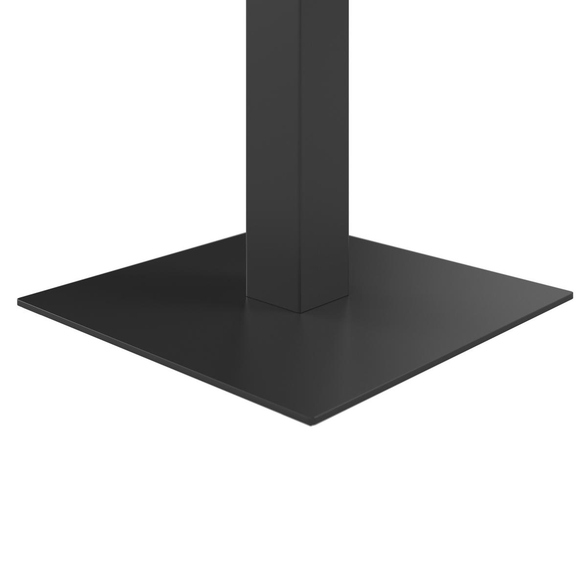 GARTENTISCH  - Akaziefarben, MODERN, Holz/Metall (80/80/76cm) - Ambia Garden