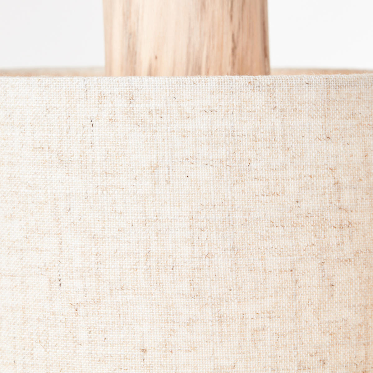 PENDELLEUCHTE 80/20/130 cm    - Schwarz/Naturfarben, Natur, Holz/Textil (80/20/130cm) - Brilliant