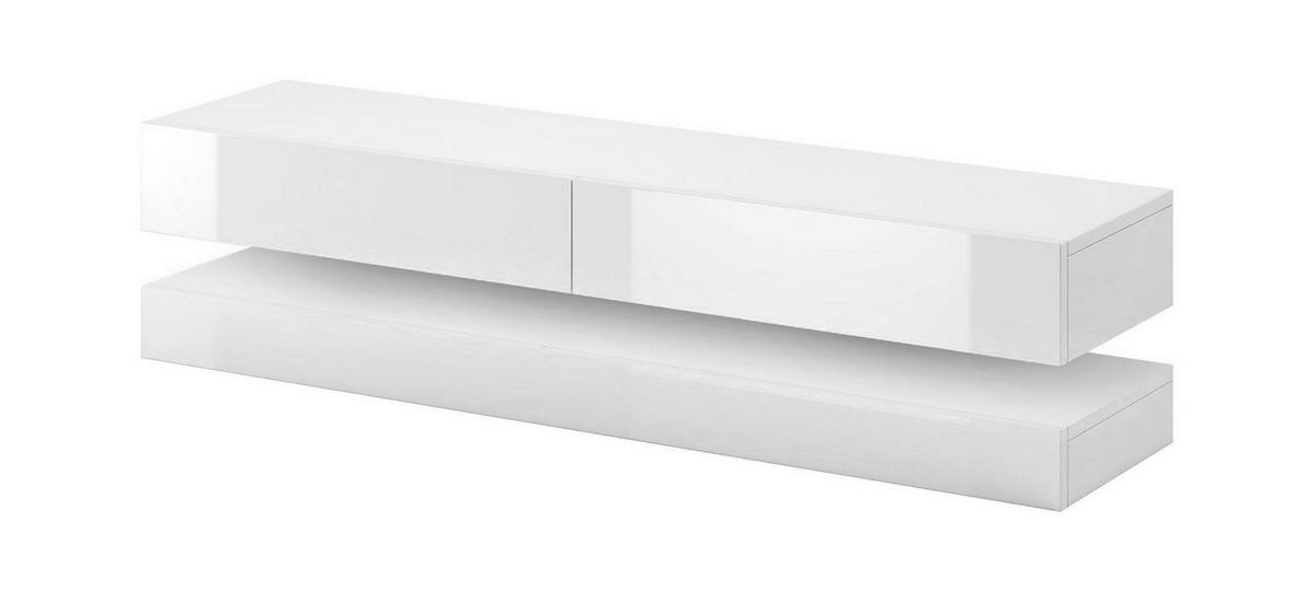 LOWBOARD  in 140/25/33,8 cm  - Weiß, Design, Holzwerkstoff (140/25/33,8cm) - MID.YOU