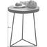 BEISTELLTISCH in Metall, Holzwerkstoff 40 40 50 cm - Schwarz/Weiß, Trend, Holzwerkstoff/Metall (40 40 50cm) - Ambia Home BEISTELLTISCH in Metall, Holzwerkstoff 40 40 50 cm - Schwarz/Weiß, Trend, Holzwerkstoff/Metall (40 40 50cm) - Ambia Home
