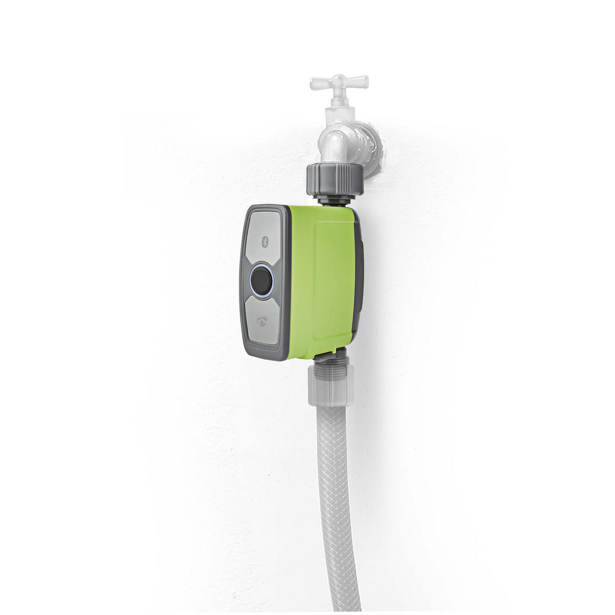 BEWÄSSERUNGSSYSTEM  - Grau/Grün, Basics, Kunststoff/Metall (4,2/15,6/10,2cm) - Nedis SmartLife
