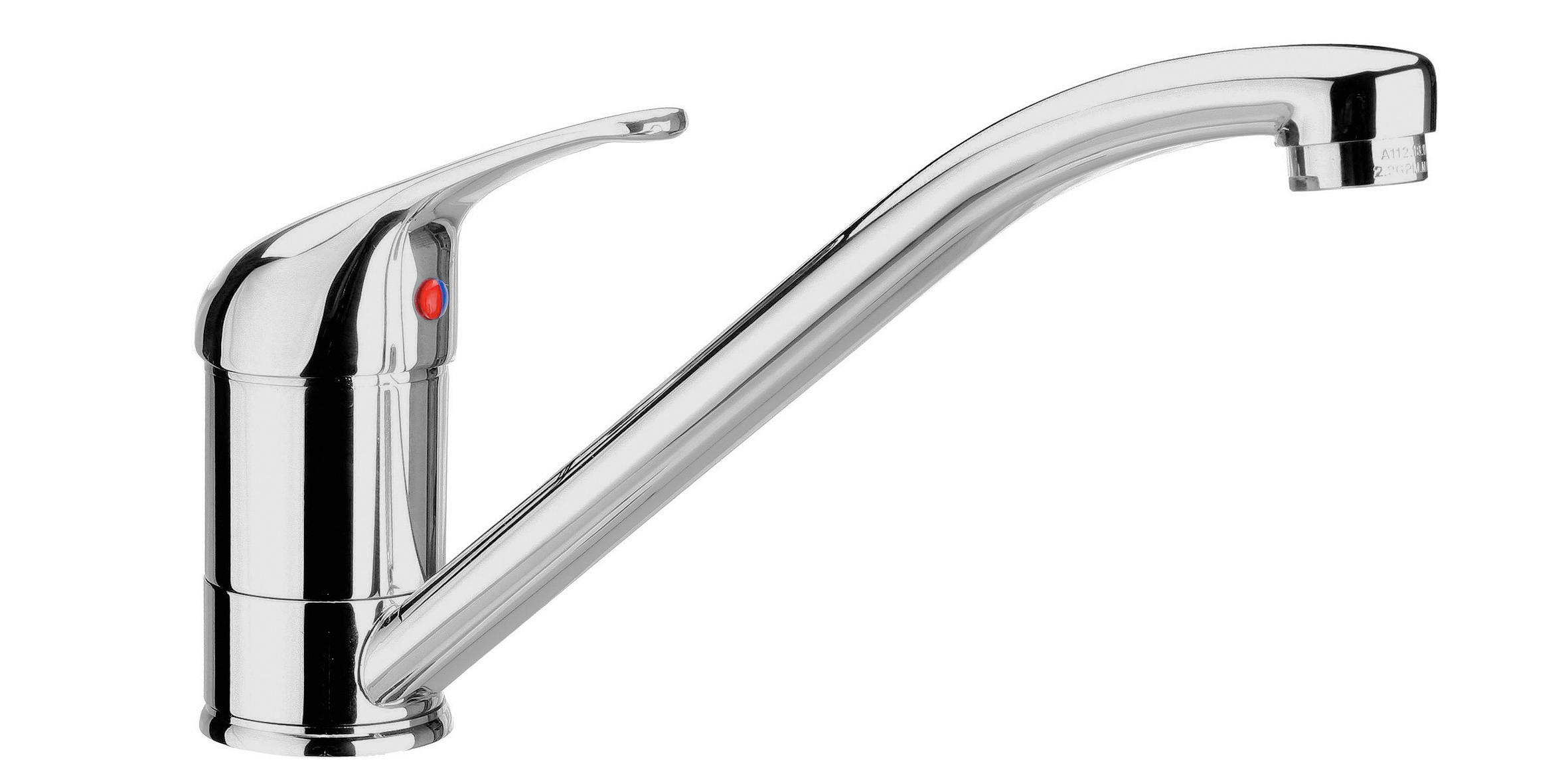 KUHINJSKA ARMATURA - barve kroma, kovina/umetna masa (4,5/14,5/24,5cm)