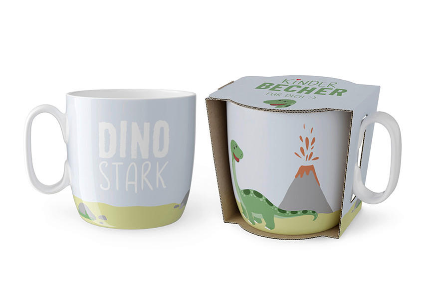 KINDERTASSE Cozy Moments Porzellan  - Basics, Keramik (10,4/7,3/7,5cm)