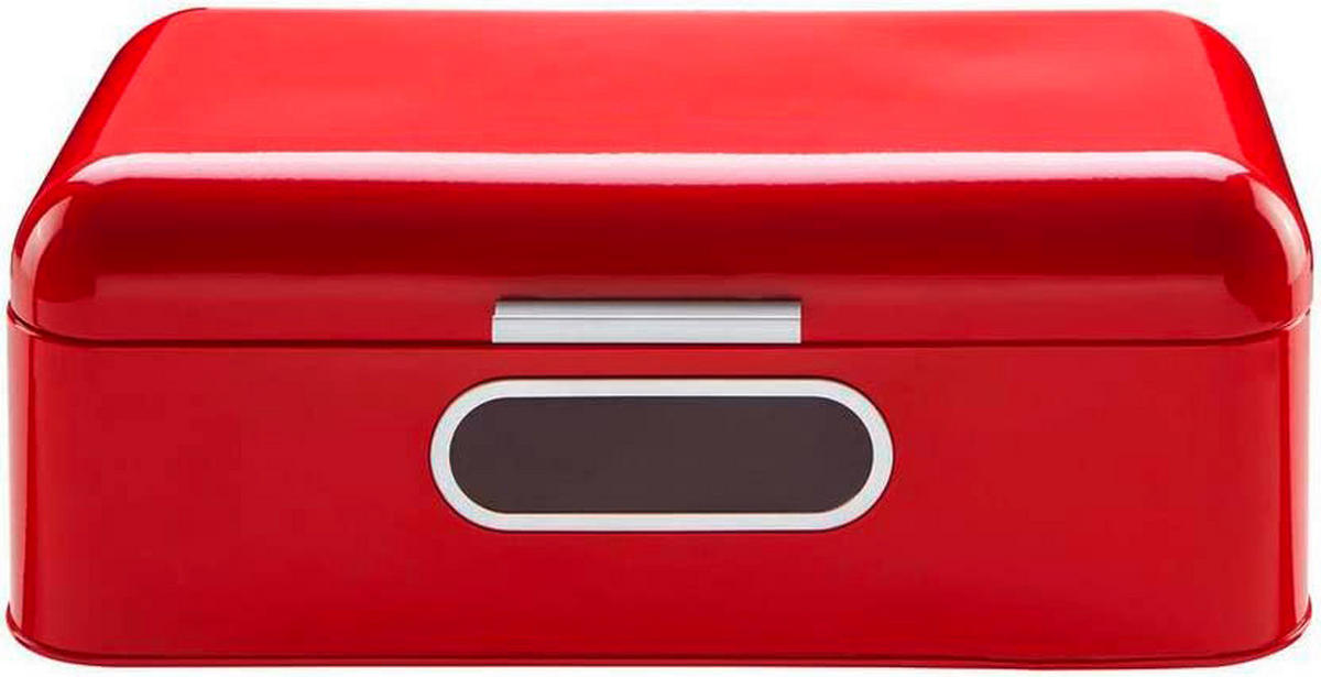 BRÖDLÅDA - röd, Basics, metall (42/23/16,5cm) - Echtwerk