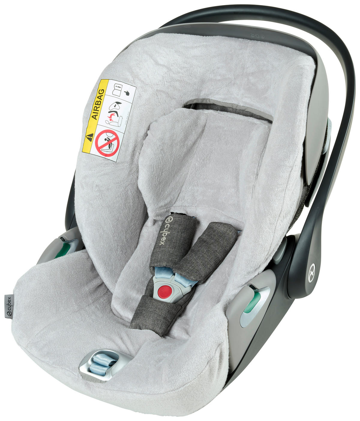 SOMMERBEZUG  - Grau, Basics, Kunststoff (16,2/8,5/20cm) - Cybex