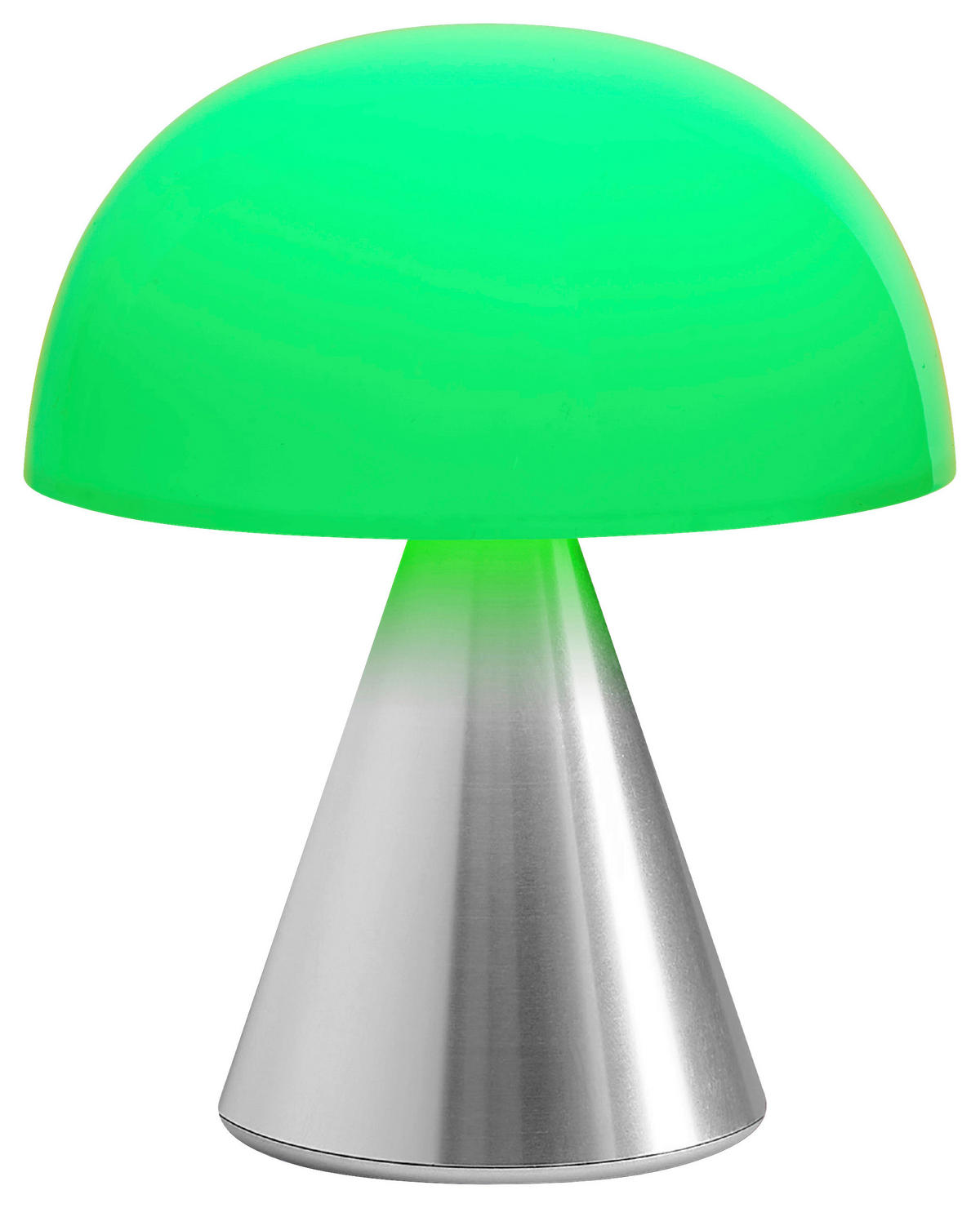 AKKU-TISCHLEUCHTE 9.2/11/9.2 cm   - Alufarben, Design, Kunststoff/Metall (9.2/11/9.2cm)