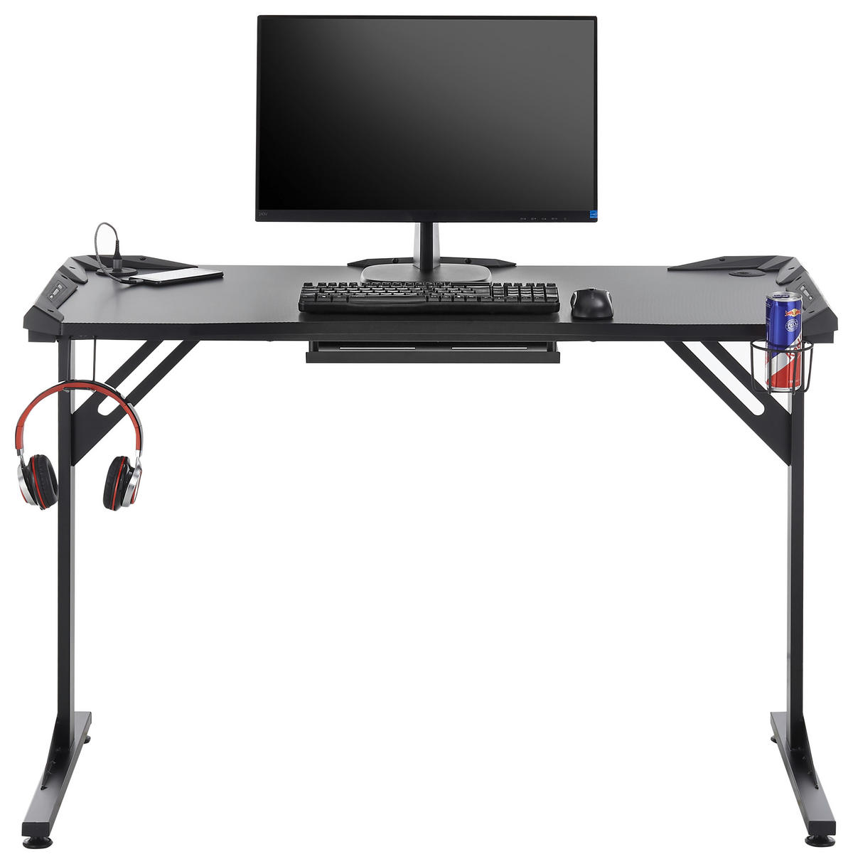 GAMER ASZTAL 119/78/60 cm  - Design, műanyag (119/78/60cm) - Carryhome