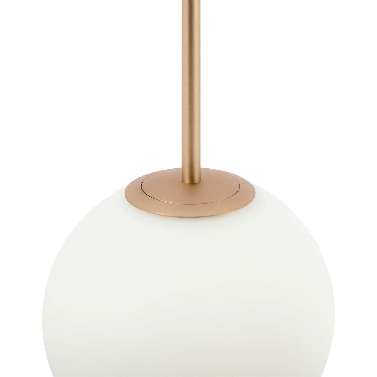PENDELLEUCHTE Modern 20/40 cm   - Goldfarben/Weiß, Trend, Glas/Metall (20/40cm) - MAYTONI