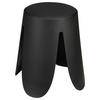 BADHOCKER - Schwarz, Basics, Kunststoff (44,5/46/44,5cm) - Wenko