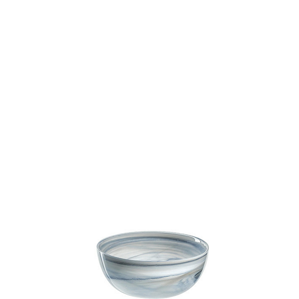 SKLEDA  SALERNO        14,00/6,00/14,00 cm  - modra/bež, Design, steklo (14,00/6,00/14,00cm) - Leonardo