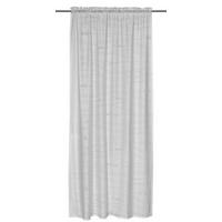 FERTIGVORHANG  halbtransparent   135/255 cm 2 Stück  - Weiß, Basics, Textil (135/255cm)