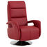RELAXSESSEL in Leder Rot - Edelstahlfarben/Rot, Design, Leder/Metall (84/88/110cm) - Beldomo Premium RELAXSESSEL in Leder Rot - Edelstahlfarben/Rot, Design, Leder/Metall (84/88/110cm) - Beldomo Premium