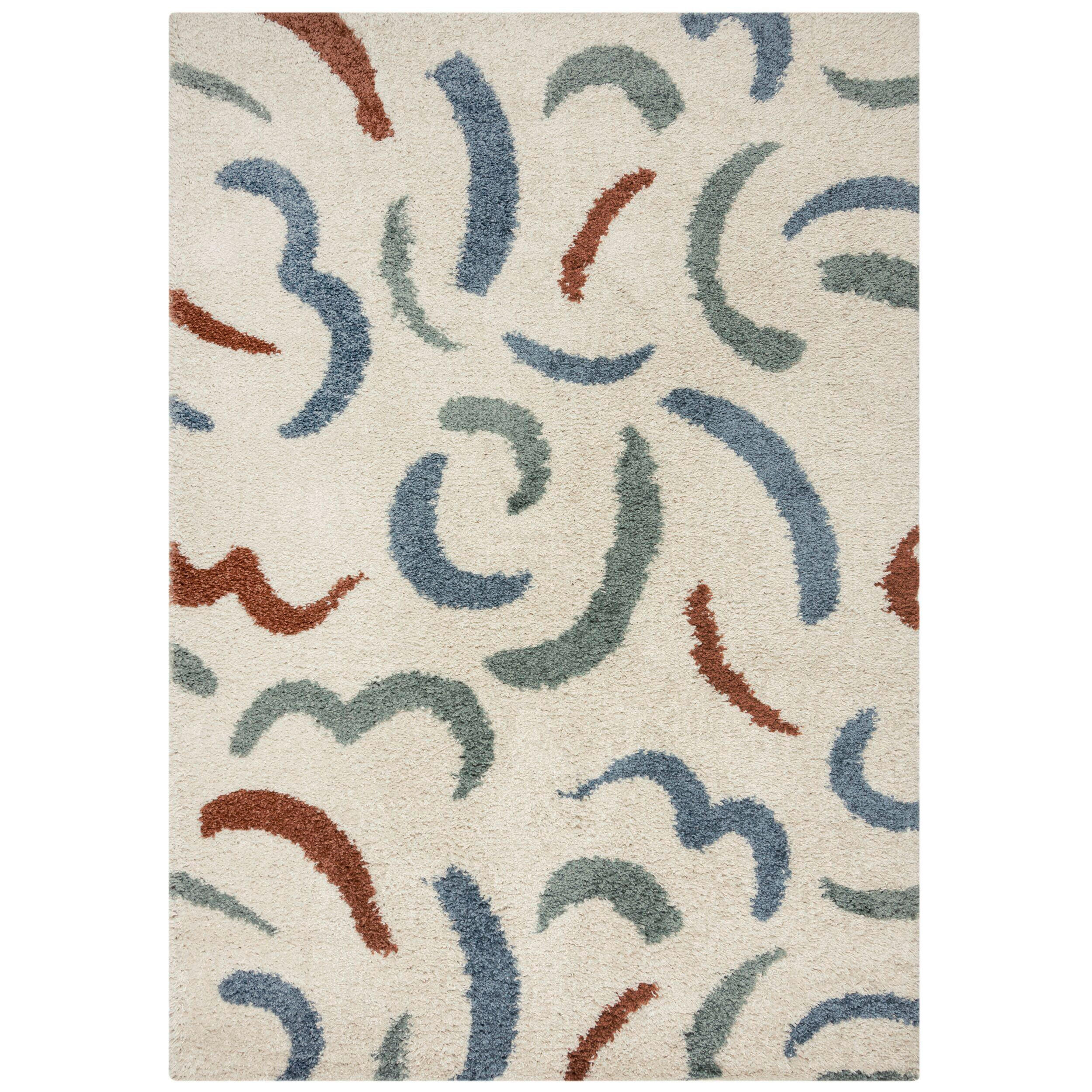 KOBEREC S VYSOKÝM VLASEM, 80/150 cm, vícebarevná - vícebarevná, Konvenční, textil (80/150cm)