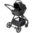 KINDERWAGENSET  - Schwarz, Basics, Textil/Metall - My Baby Lou