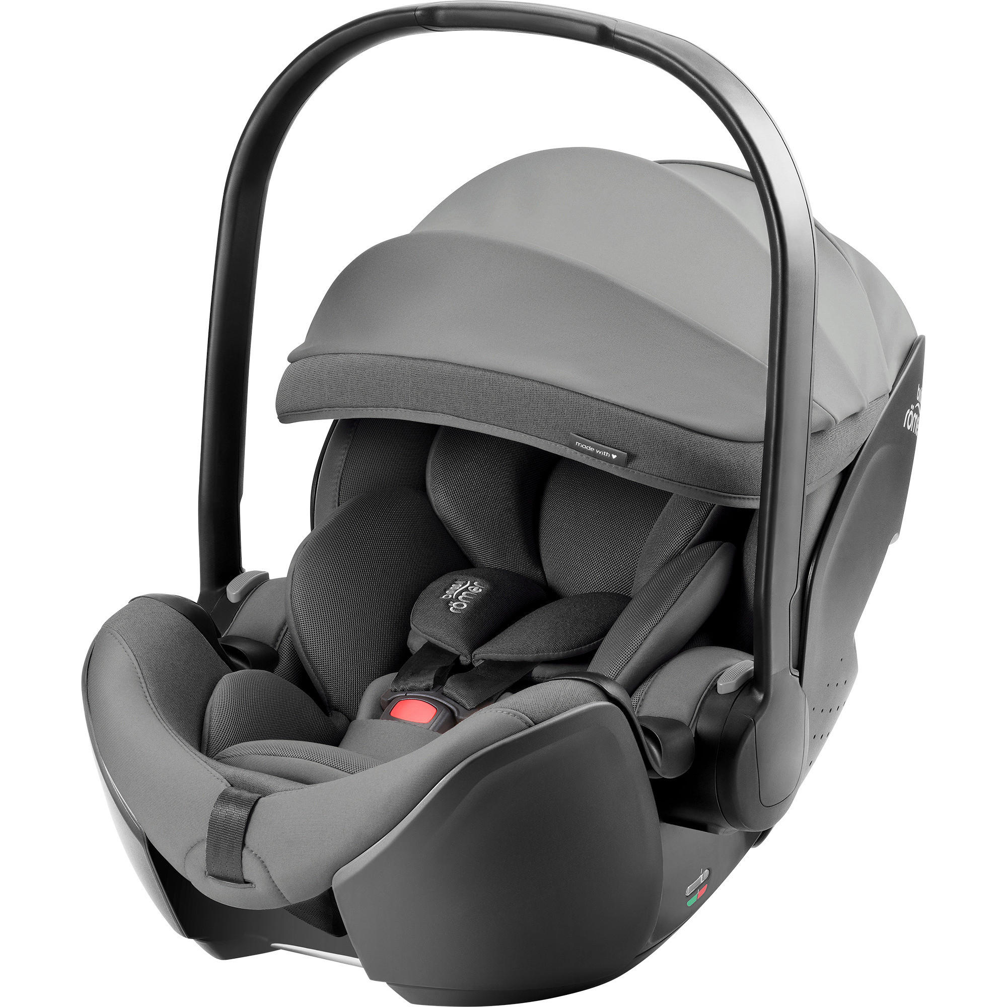 BABYSCHALE Baby-Safe Pro   - Anthrazit, Basics, Kunststoff/Textil (44/62,5/65,5cm) - Britax Römer