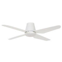 DECKENVENTILATOR  122/21 cm    - Weiss, Design, Kunststoff (122/21cm) - P & B