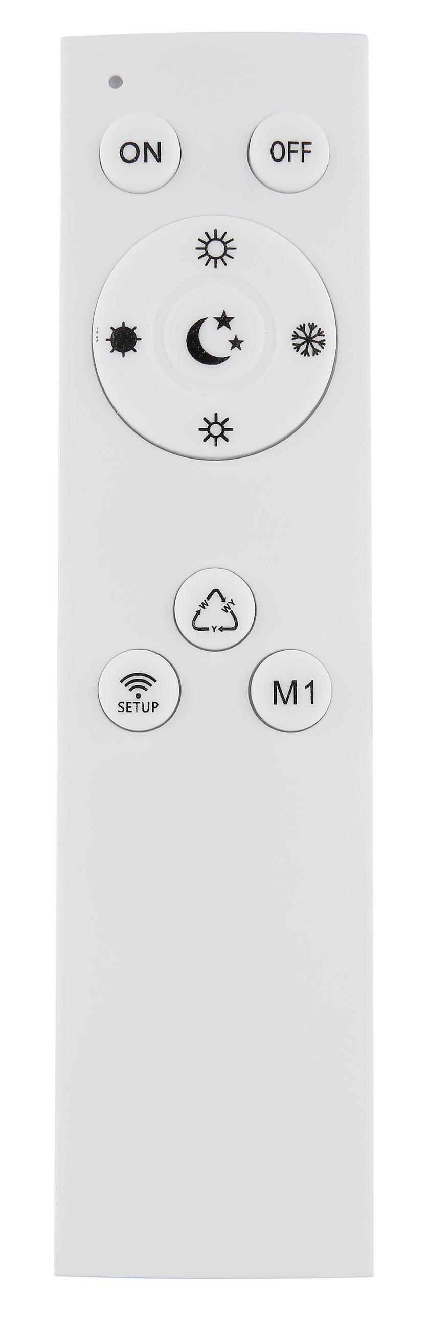 LED-DECKENLEUCHTE RODERICK 50,3/50,3/6 cm   - Opal/Weiß, KONVENTIONELL, Kunststoff/Metall (50,3/50,3/6cm) - Globo