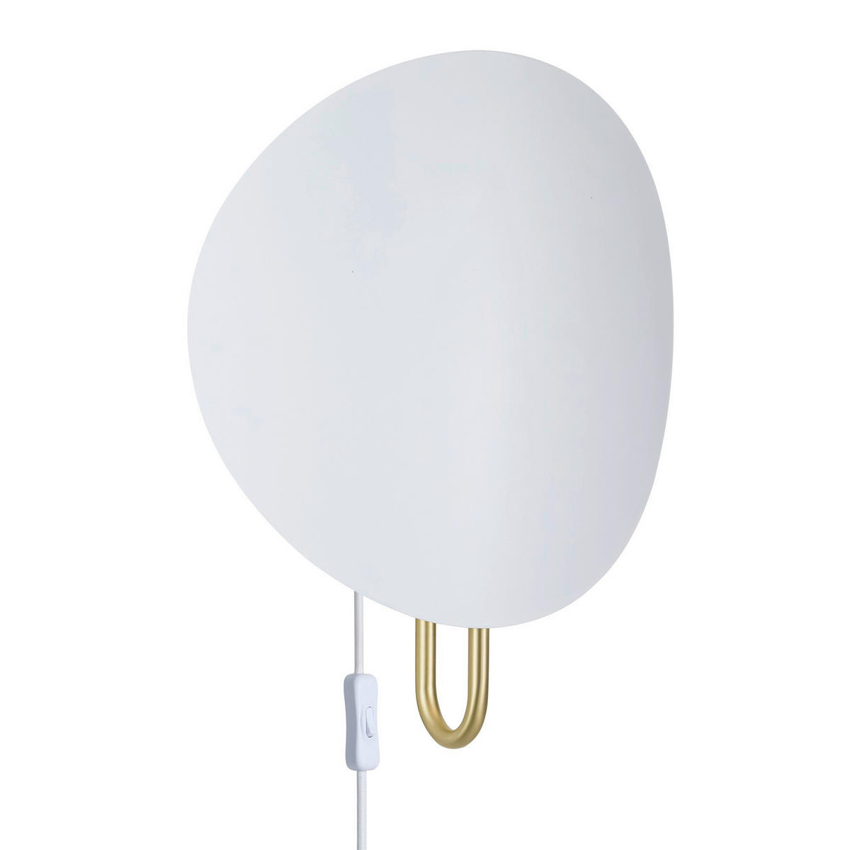 WANDLEUCHTE Spargo 39.5/9.5/32 cm  - Weiß, Design, Metall (39.5/9.5/32cm) - Nordlux