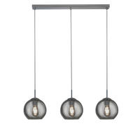 HÄNGELEUCHTE Balls 81/25/150 cm   - Chromfarben, Basics, Glas/Metall (81/25/150cm) - Searchlight