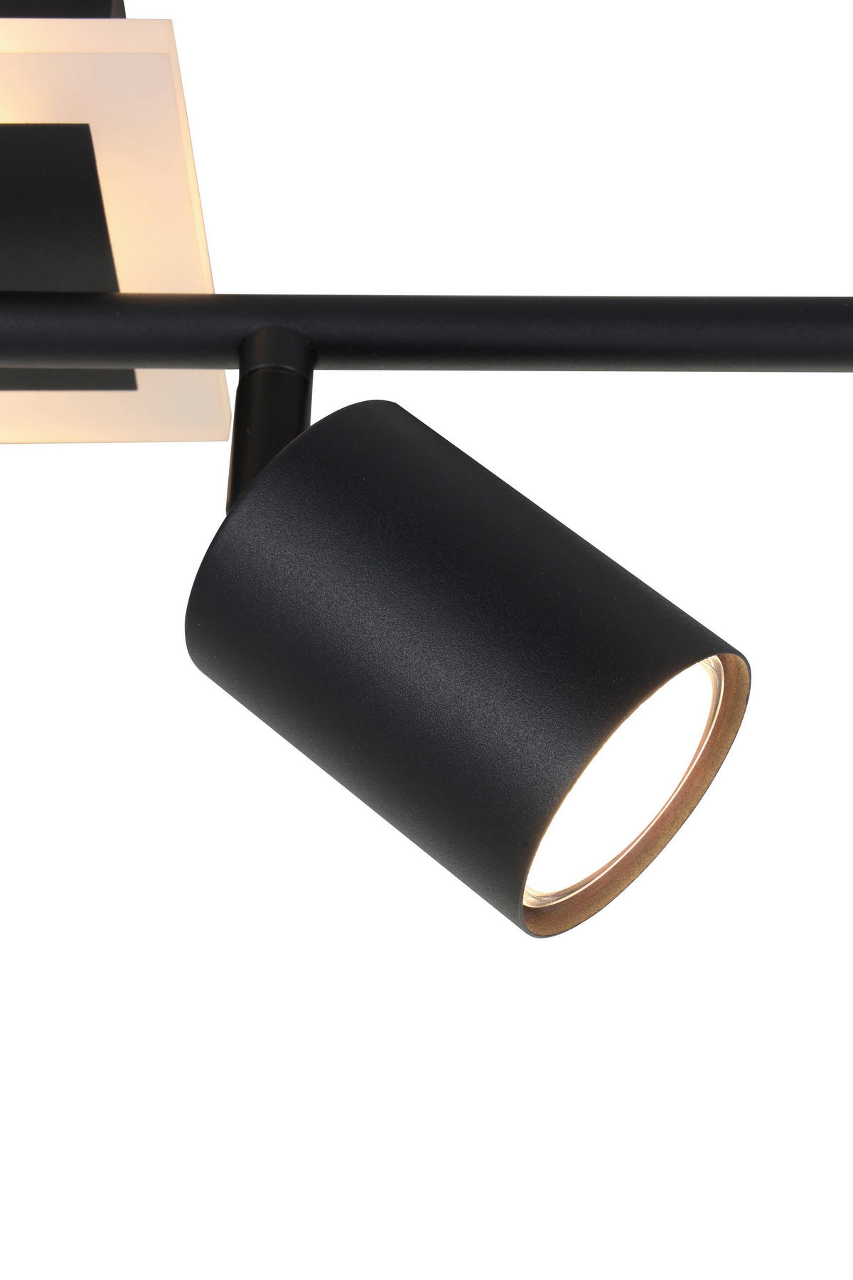 DECKENLEUCHTE 4.2 W    63/9,5/16 cm  - Schwarz, Trend, Kunststoff/Metall (63/9,5/16cm) - Novel