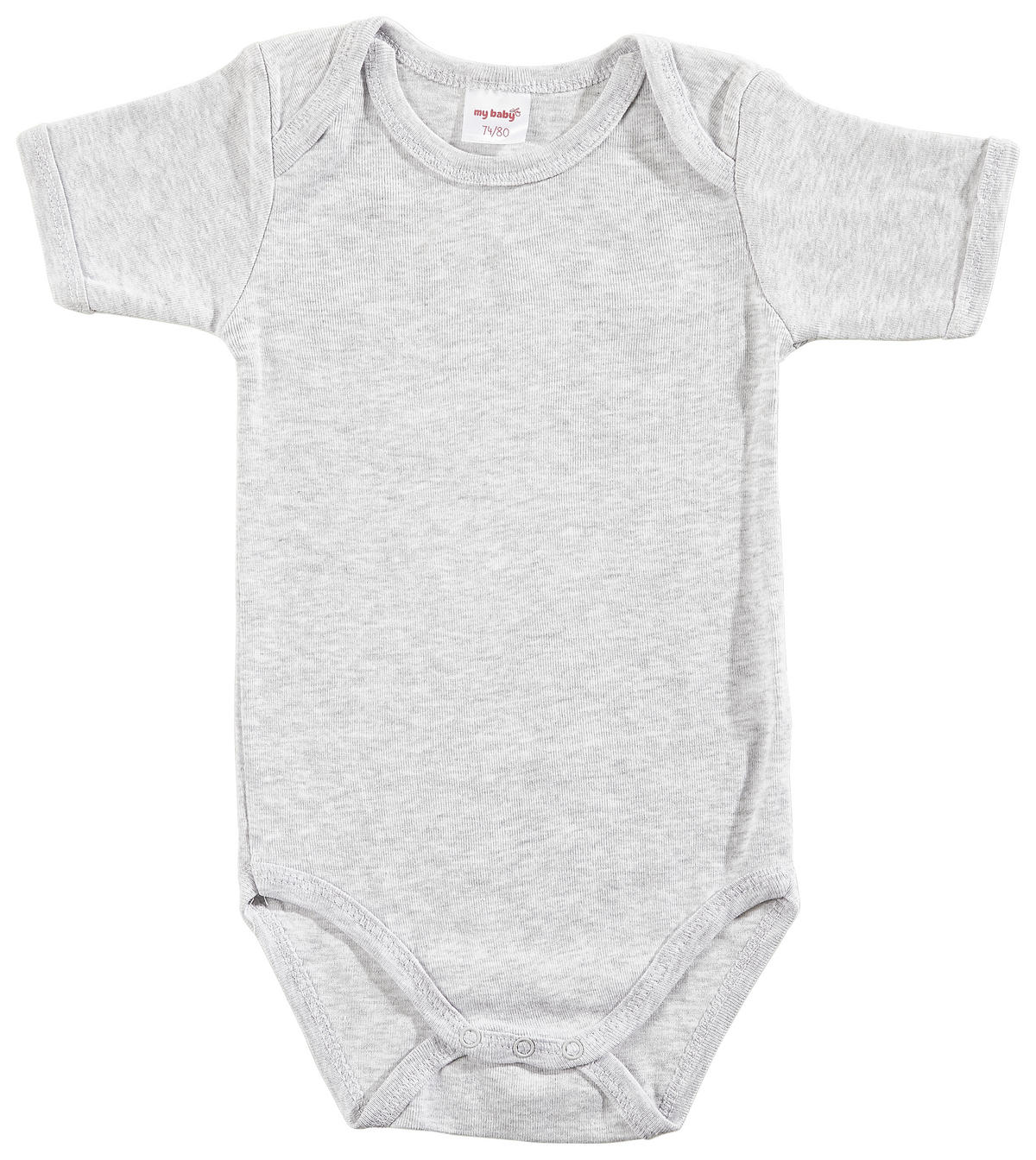 BABYBODY SET  - vit/grå, Basics, textil (86/92null) - My Baby Lou