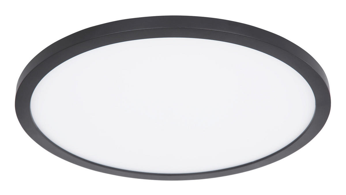 Plafonieră Cu Led - alb/opal, Design, plastic (29,4/2,5cm)