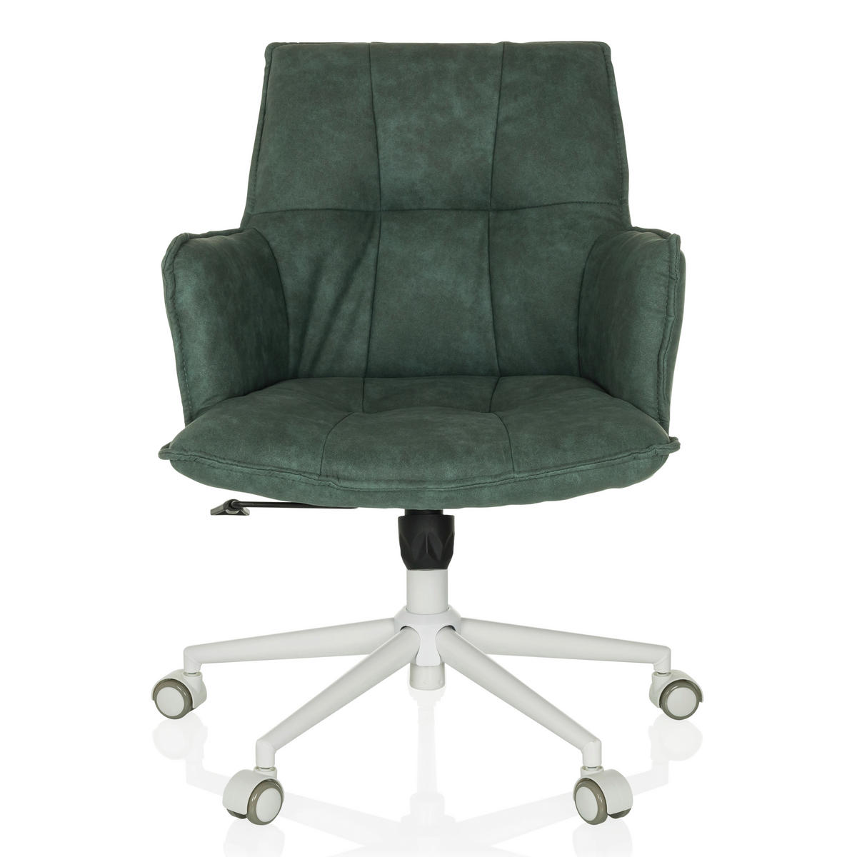 DREHSTUHL Mintgrau  - Mintgrau/Weiß, MODERN, Kunststoff/Textil (54/85/70cm) - MID.YOU