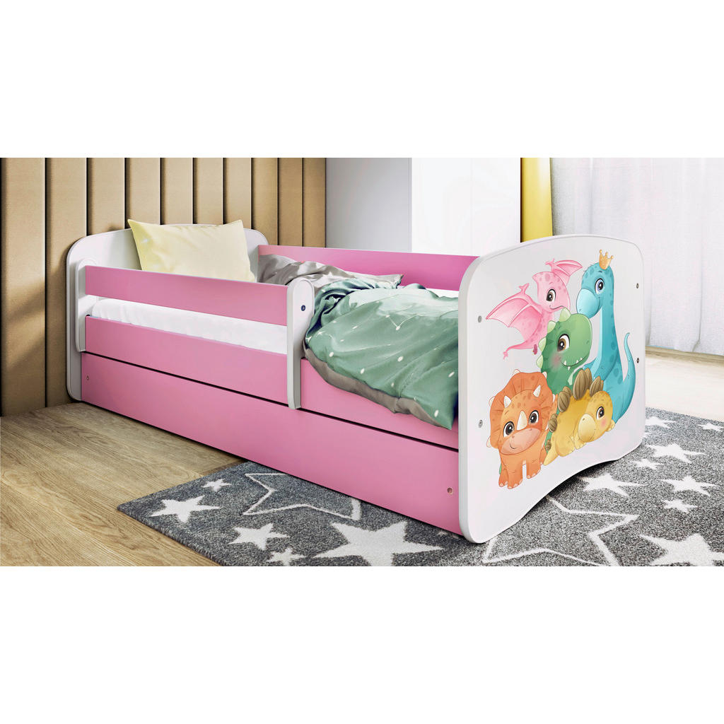 MID.YOU POSTEĽ PRE DETI A MLÁDEŽ 80/160 cm, biela, pink