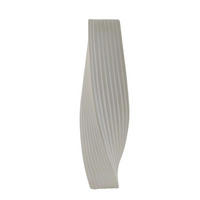 VÁZA  - fehér, Basics, kerámia (13.5/46cm)