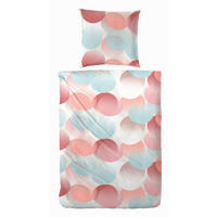 BETTWÄSCHE Perkal 135/200 cm  - Rot, Basics, Textil (135/200cm)