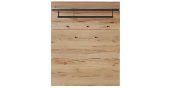 GARDEROBENPANEEL in 87/107/28 cm - Buchefarben, KONVENTIONELL, Holzwerkstoff (87/107/28cm) - Voleo