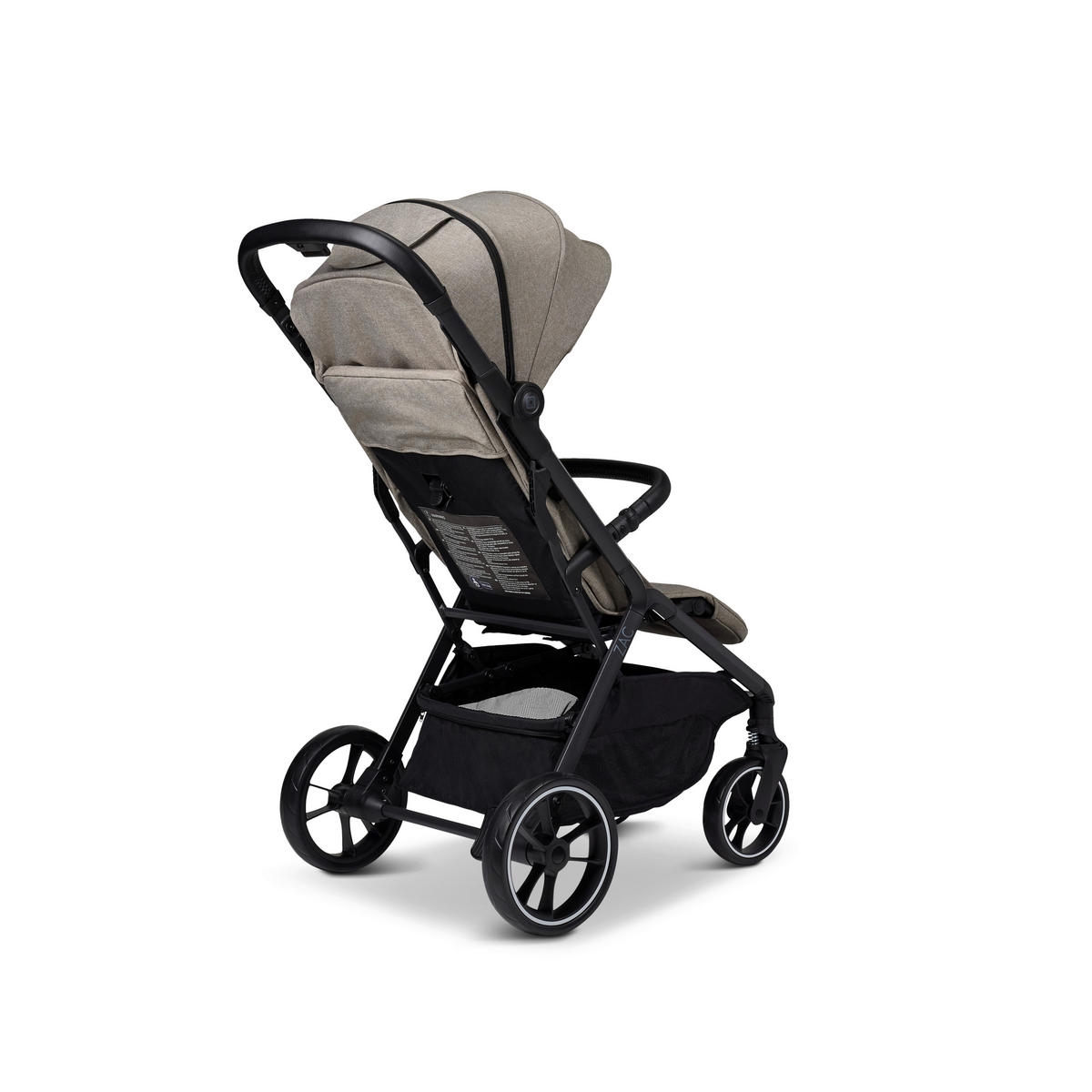 KIŠOBRAN KOLICA  Zac  - boje blata, Basics, tekstil (80/55/102cm) - Moon