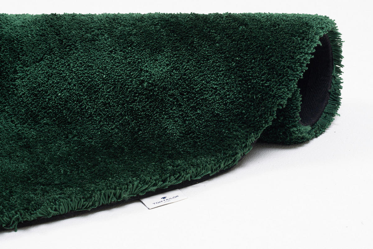 TEPIH VISOKOG FLORA  190/190 cm  zelena  Cozy  - zelena, Basics, tekstil (190/190cm) - Tom Tailor