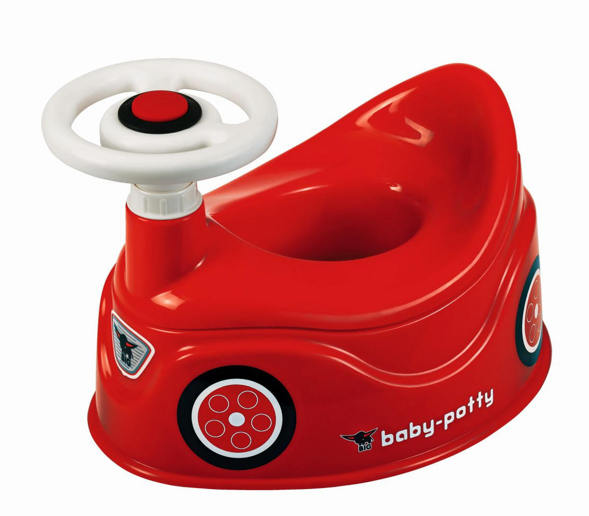 TÖPFCHEN BIG Baby Potty  - Rot, Basics, Kunststoff (43/31/28cm) - BIG