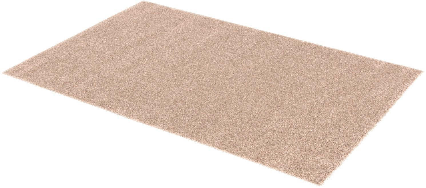Thumbnail - Novel Hochflorteppich Samoa, Haselnuss, Kunststoff, Textil, rechteckig, 160x230 cm, für Fußbodenheizung geeignet, Teppic...