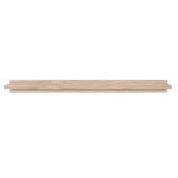 WANDREGAL Eichefarben, Schwarz  - Eichefarben/Schwarz, Design, Holzwerkstoff (105/25/8cm) - MID.YOU
