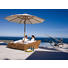 RELAXLIEGE - Hellbraun, Design, Kunststoff/Metall (85/66/183cm) RELAXLIEGE - Hellbraun, Design, Kunststoff/Metall (85/66/183cm)