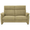 2,5-SITZER in Flachgewebe Hellgrün, Gelb  - Gelb/Schwarz, Konventionell, Textil/Metall (178/107/97cm) - Pure Home Comfort