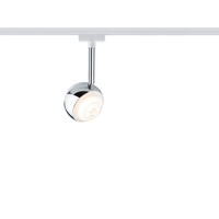 SCHIENENSYSTEM-STRAHLER URail 8/21/8 cm   - Chromfarben/Weiß, Design, Metall (8/21/8cm) - Paulmann