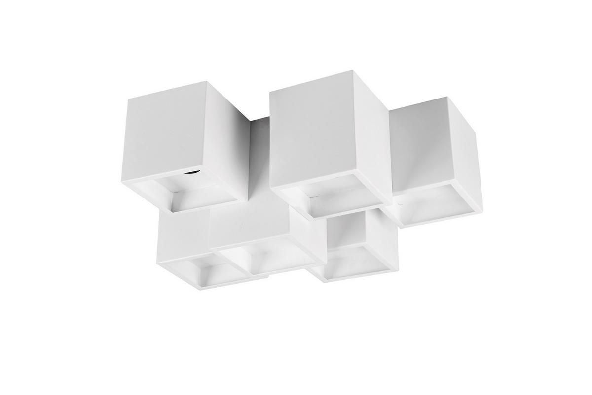 TAKLAMPA Fernando  - vit, Design, metall (37/15/30cm) - Trio Leuchten