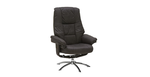 RELAXSESSELSET in Metall, Textil Anthrazit, Chromfarben - Chromfarben/Anthrazit, Design, Textil/Metall (78/98(114)/86(113)cm) - Cantus