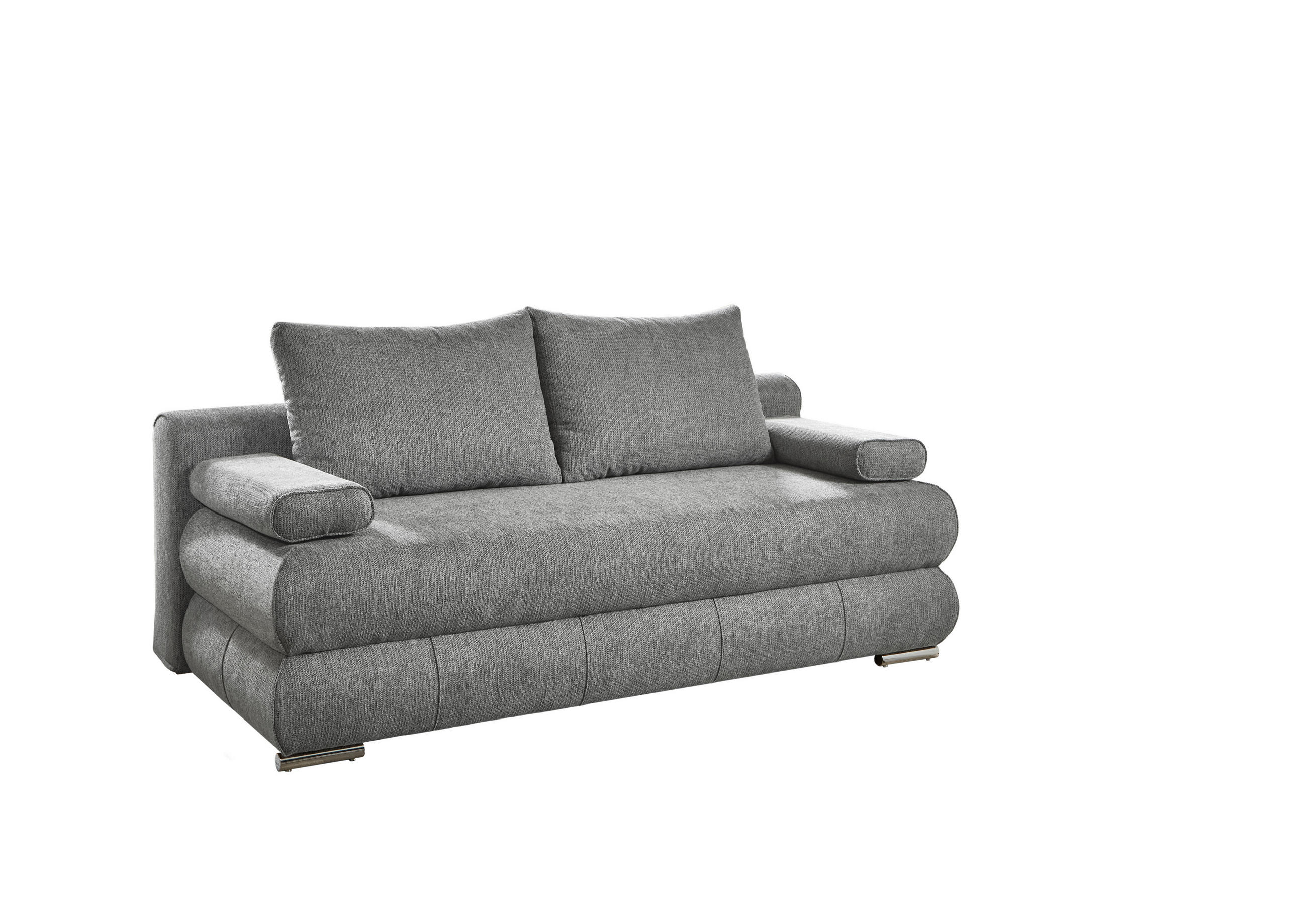 Carryhome Schlafsofa Silber 199x95x97 cm