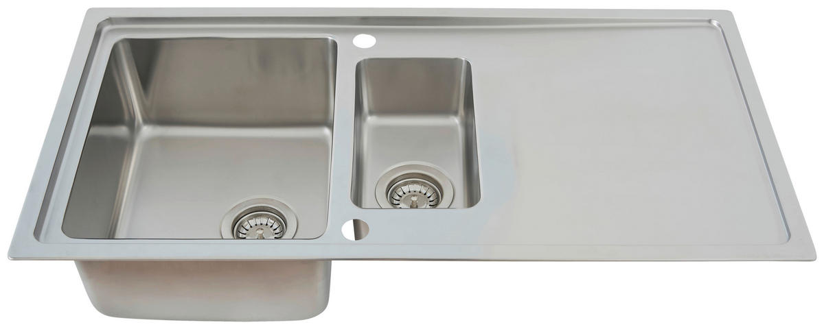 DISKHO 1720CHICAGO100X50  - stålfärgad, Trend, metall (100/20,3/50cm) - Respekta