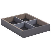 TIROIR 46,8/8,1/37,5 cm   - Braun, Holzwerkstoff (46,8/8,1/37,5cm) - Hom`in